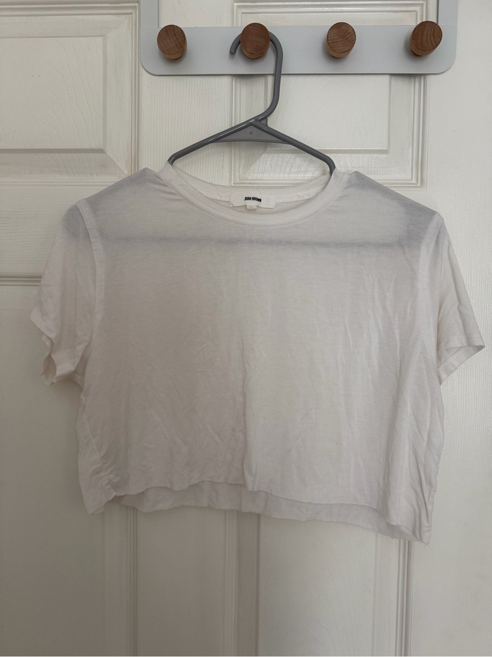 Joah brown cropped tee